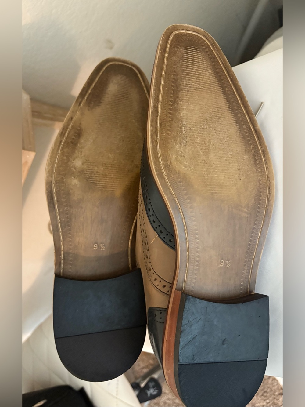 Giorgio Brutini Men's Daunt Tuxedo Oxfords Shoes Size 9.5 - Picture 7 of 8